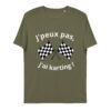 T-shirt classique femme « J’peux pas, j’ai karting ! »