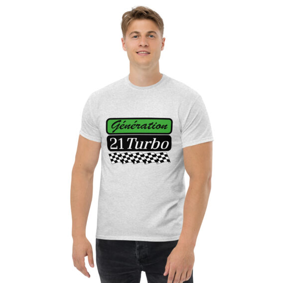 T-shirt classique homme génération 21 turbo