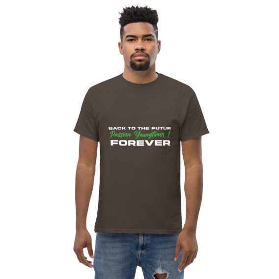 T-shirt classique homme Back to the futur, Passion youngtimer, Forever