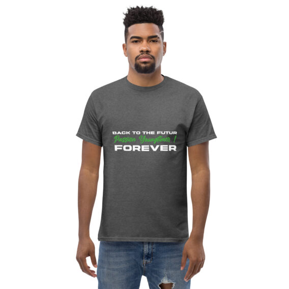 T-shirt classique homme Back to the futur, Passion youngtimer, Forever