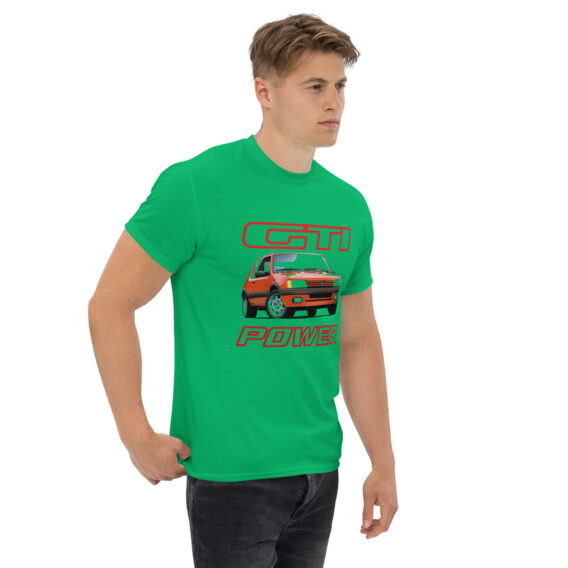 T-shirt classique homme 205 GTI POWER