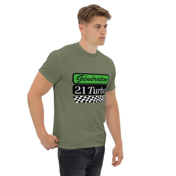 T-shirt classique homme génération 21 turbo