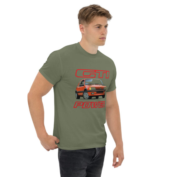 T-shirt classique homme 205 GTI POWER