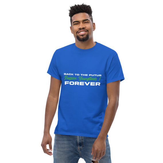 T-shirt classique homme Back to the futur, Passion youngtimer, Forever
