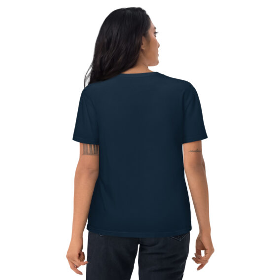 T-shirt en coton biologique rally addict, the engine of my life
