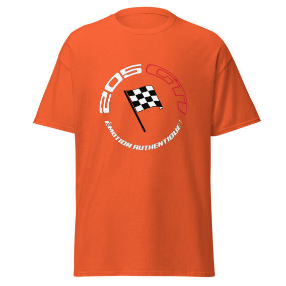 T-shirt classique homme 205 gti émotion authentique