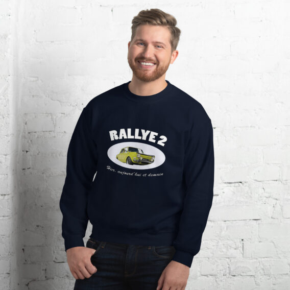 Sweat homme à Col Rond RALLYE 2