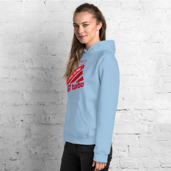 Sweat à capuche femme GTI GT TURBO, le duel ultime !