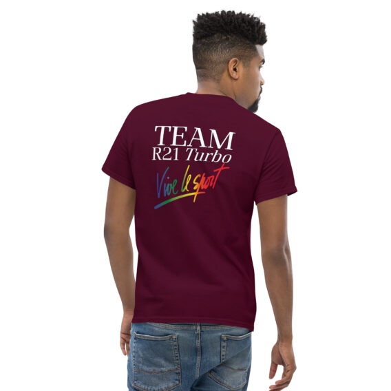 T-shirt team Renault 21 TURBO VIVE LE SPORT