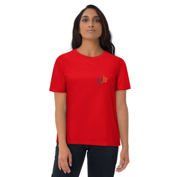 T-shirt femme en coton biologique R21 TURBO VIVE LE SPORT
