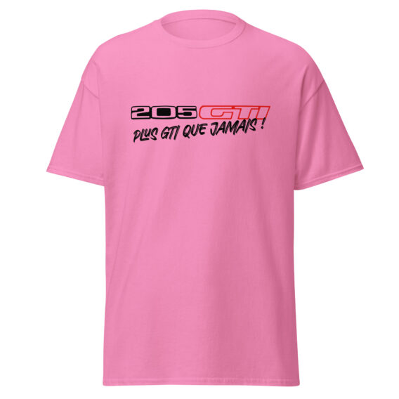 Tee shirt homme 205 gti, plus gti que jamais !