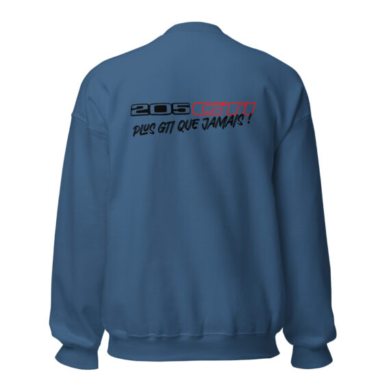 Sweat homme 205 gti plus gti que jamais !