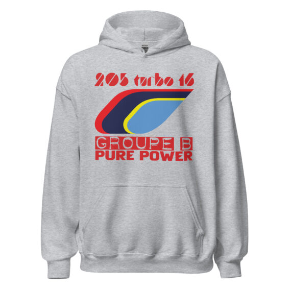 Sweat à capuche TURBO 16 GROUPE B PURE POWER