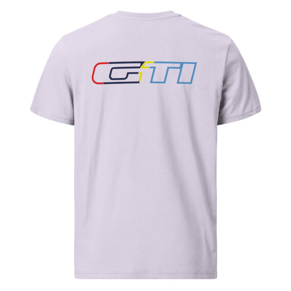 T-shirt unisexe en coton biologique gti couleurs pts