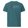 T-shirt unisexe en coton biologique gti couleurs pts