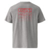 T-shirt femme en coton bio 205 gti en rouge dégradé