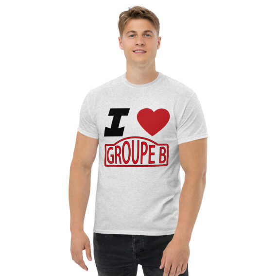 T-shirt i love groupe b