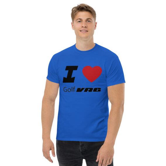 T-shirt i love golf vr6