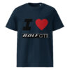 T-shirt femme i love golf gti