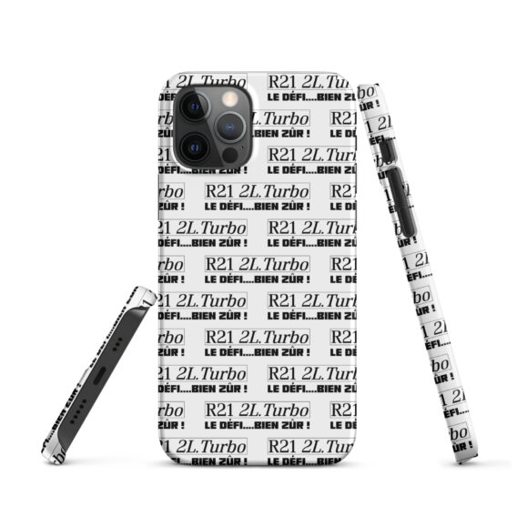 Coque iPhone R21 Turbo "Le défi... bien zûr !