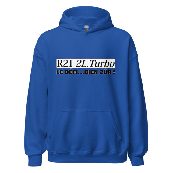 Sweat Femme R21 2L Turbo "Le défi... bien zûr !