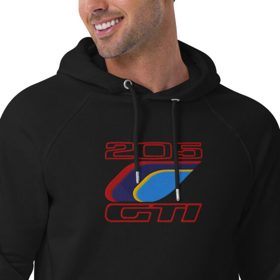 Sweat à capuche premium collector – 205 GTI